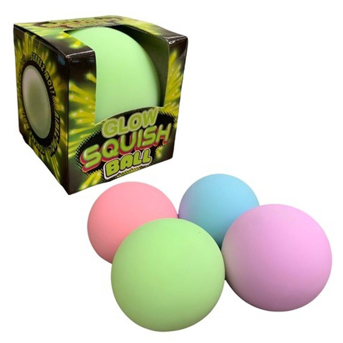 HANDEE PRODUCTS/LES PRODUITS H Impulse Buying Glow in the Dark Dough Ball, Assortment, 1 count