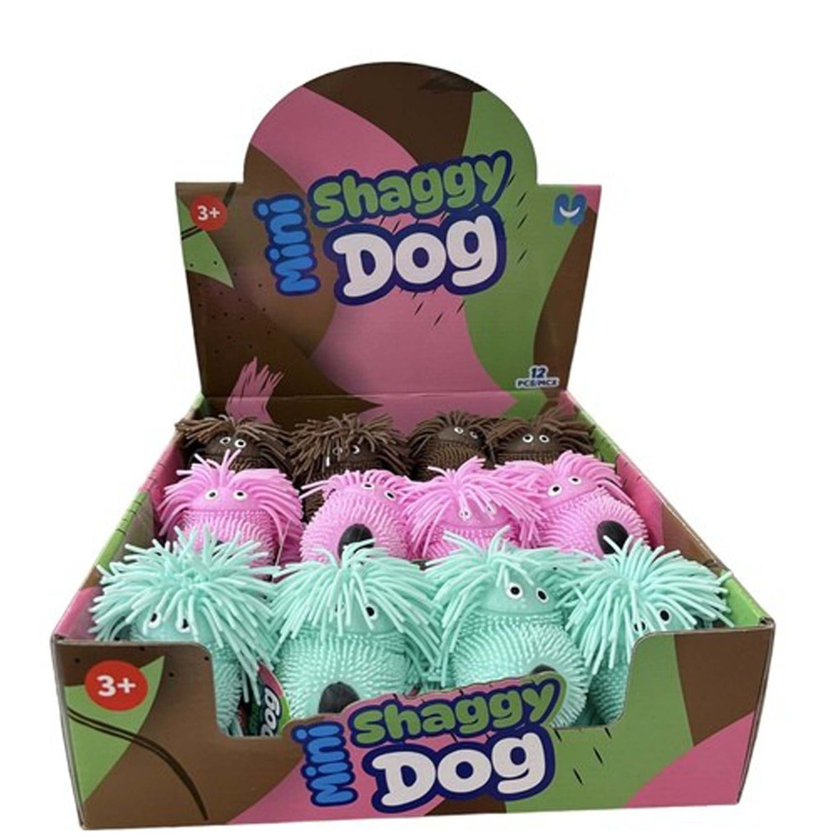 HANDEE PRODUCTS/LES PRODUITS H Impulse Buying Mini Shaggy Dog, Assortment, 1 Count 064049356276