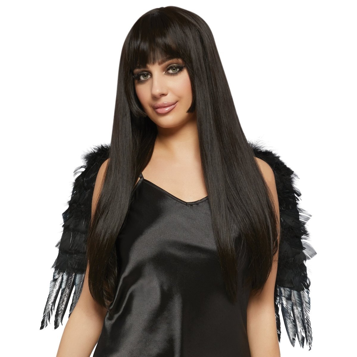 Costume D'Ange YeahBoom - Ailes 80 Cm + Halo + Jupe Tulle - Déguisement Femme Halloween, Noël, Fête