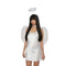 Hangzhou Youzhou import & Export Co. Costumes Accessories White Feather Halo Angel for Adults 810077659144
