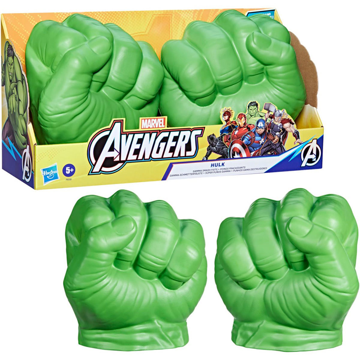 HASBRO Toys & Games Marvel Hulk Gamma Smash Fists, 1 Count