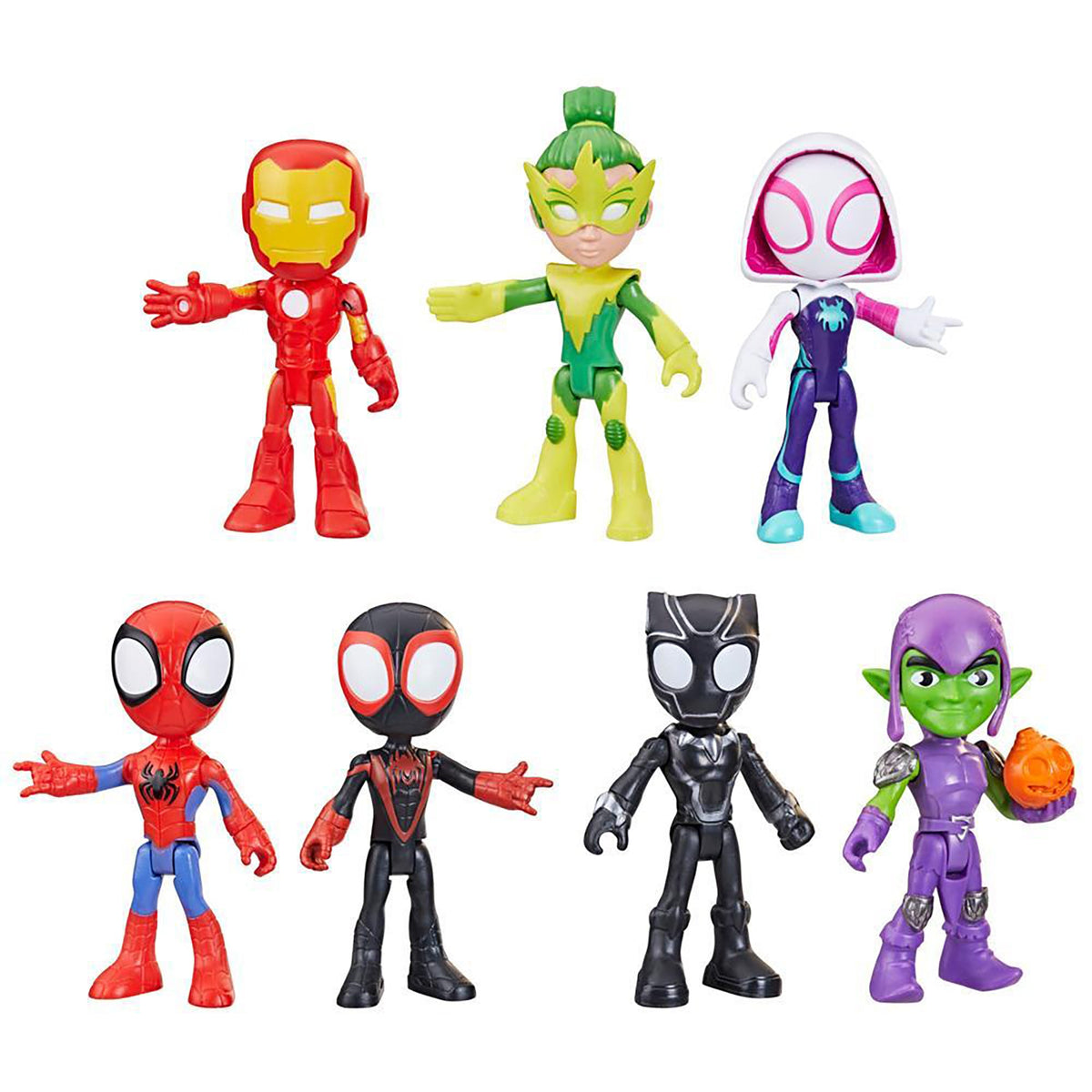 HASBRO Toys & Games Marvel Spidey and His Amazing Friends Collectible Figure, 4 Inches, Assortment, 1 Count 5010996147707