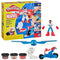 HASBRO Toys & Games Play-Doh Captain America Moto-Slicer Playset, 1 Count 5010996280008