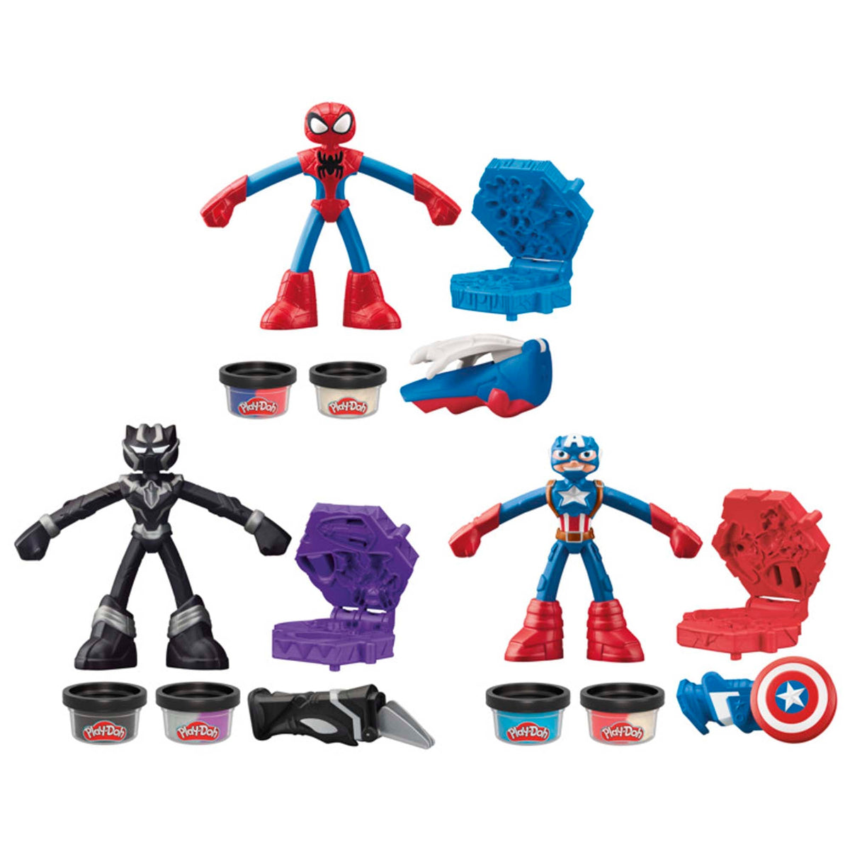 HASBRO Toys & Games Play-Doh Marvel Figure, Assortment, 1 Count