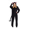 HEYLI COSTUME CO.,LTD Costumes Black Cat Zipster Jumpsuit for Adults
