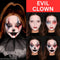 HMS NOUVEAUTE LTEE Costume Accessories Clown Makeup Kit, 1 Count 764294550152