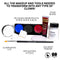 HMS NOUVEAUTE LTEE Costume Accessories Clown Makeup Kit, 1 Count 764294550152