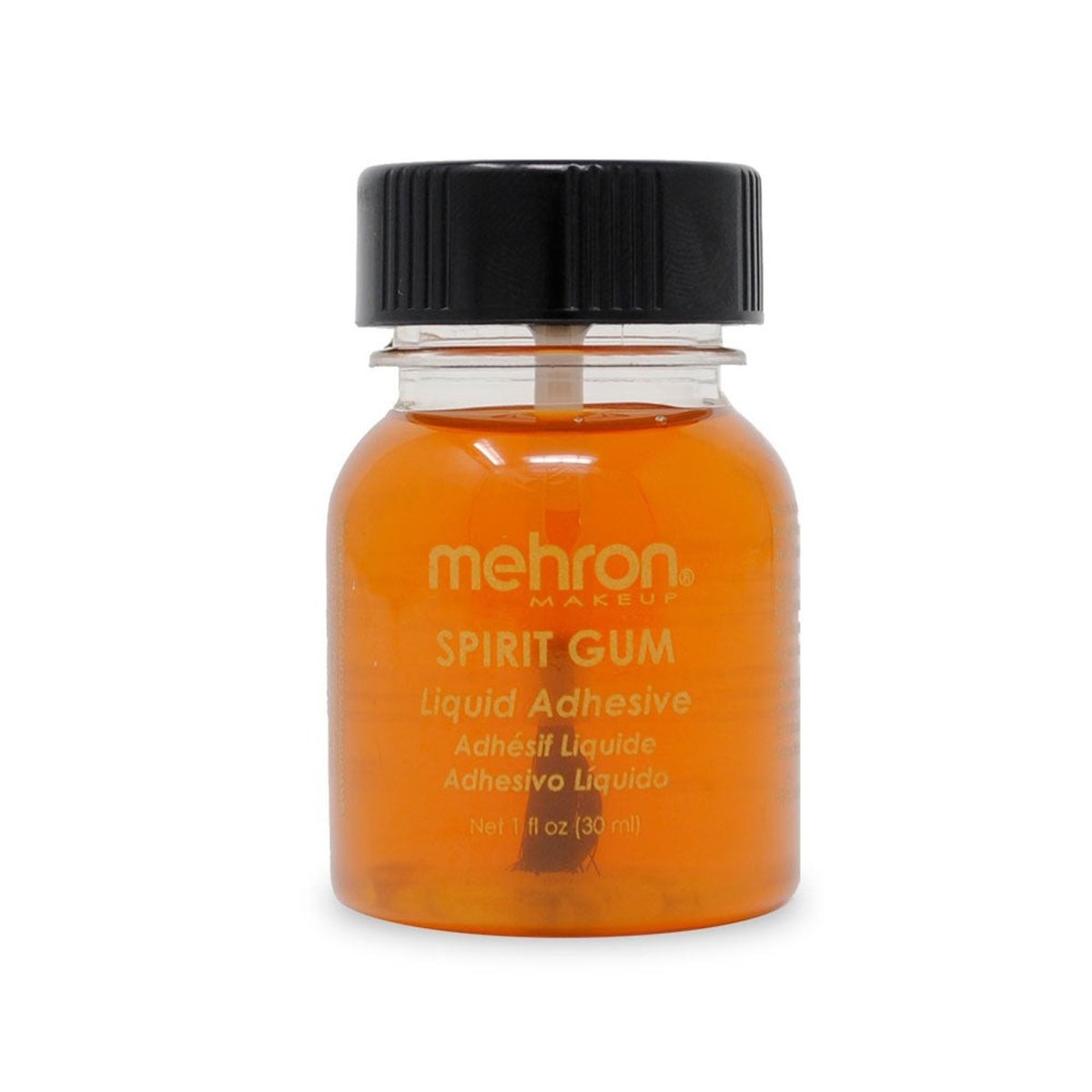 HMS NOUVEAUTE LTEE Costume Accessories Mehron Spirit Gum with Brush, 1 Oz, 1 Count 764294518015