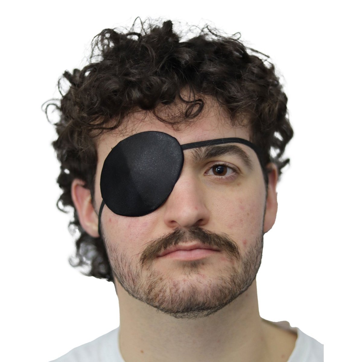 HMS NOUVEAUTE LTEE Costume Accessories Pirate Satin Eye Patch for Adults 57543468026