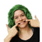 HMS NOUVEAUTE LTEE Costume Accessories Sad Clown Wig for Adults, Green 057543128159