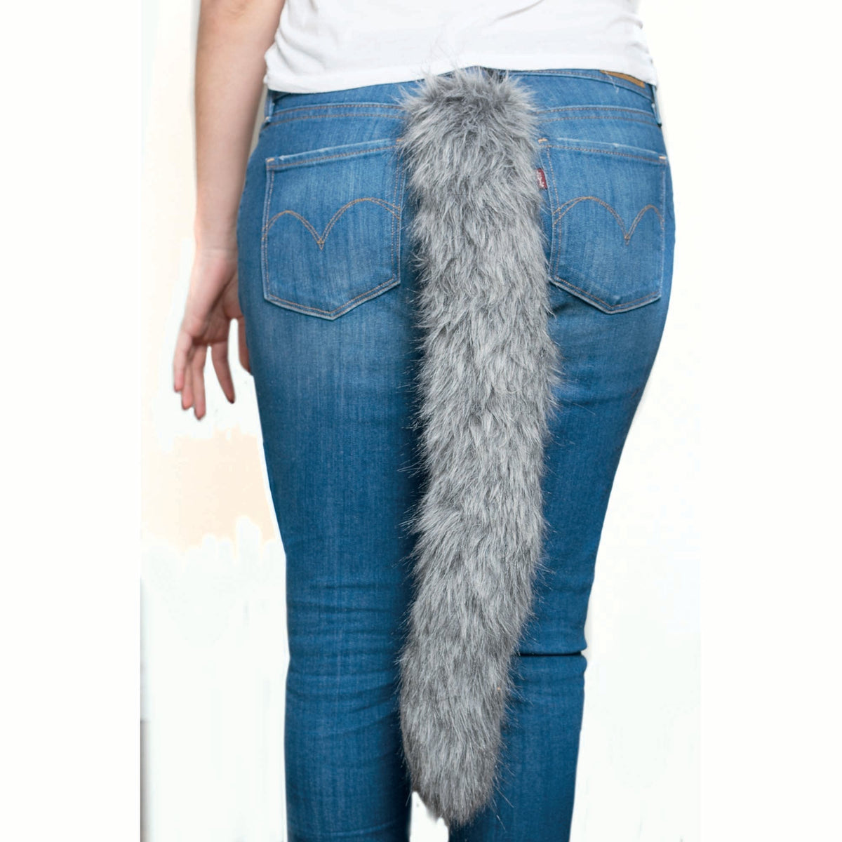 HMS NOUVEAUTE LTEE Costume Accessories Wolf Tail, 22 Inches, 1 Count