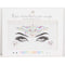 HONGFAN Costume Accessories Iridescent Fantasy Face Art Crystal Stickers, 1count 8100776571710