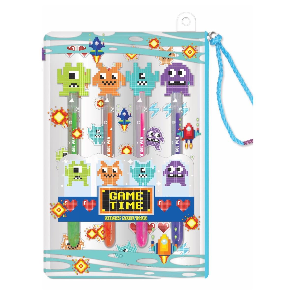 Hot Focus Toys & Games Gel Pentastic Pixel Edition, 4 Count 842817078076