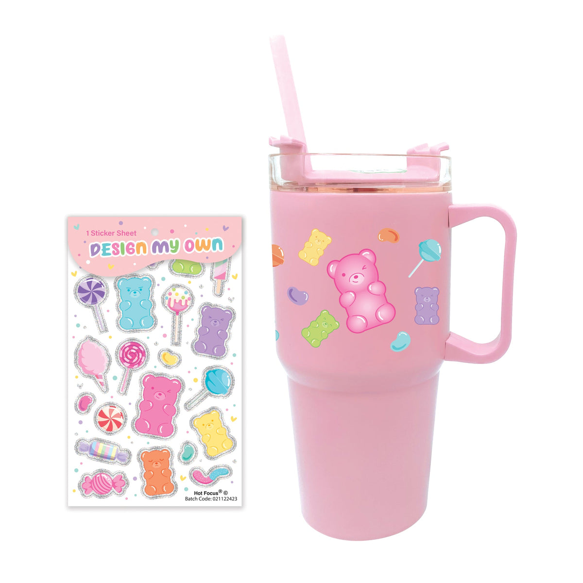 Hot Focus Toys & Games Gummy On The Go Mug, 20 Oz, 1 Count 842817028514