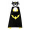 HUIZHOU SHENYUAN TOYS CO.LTD Costume Accessories Superhero Cape and Mask for Kids, Batman 810120717081