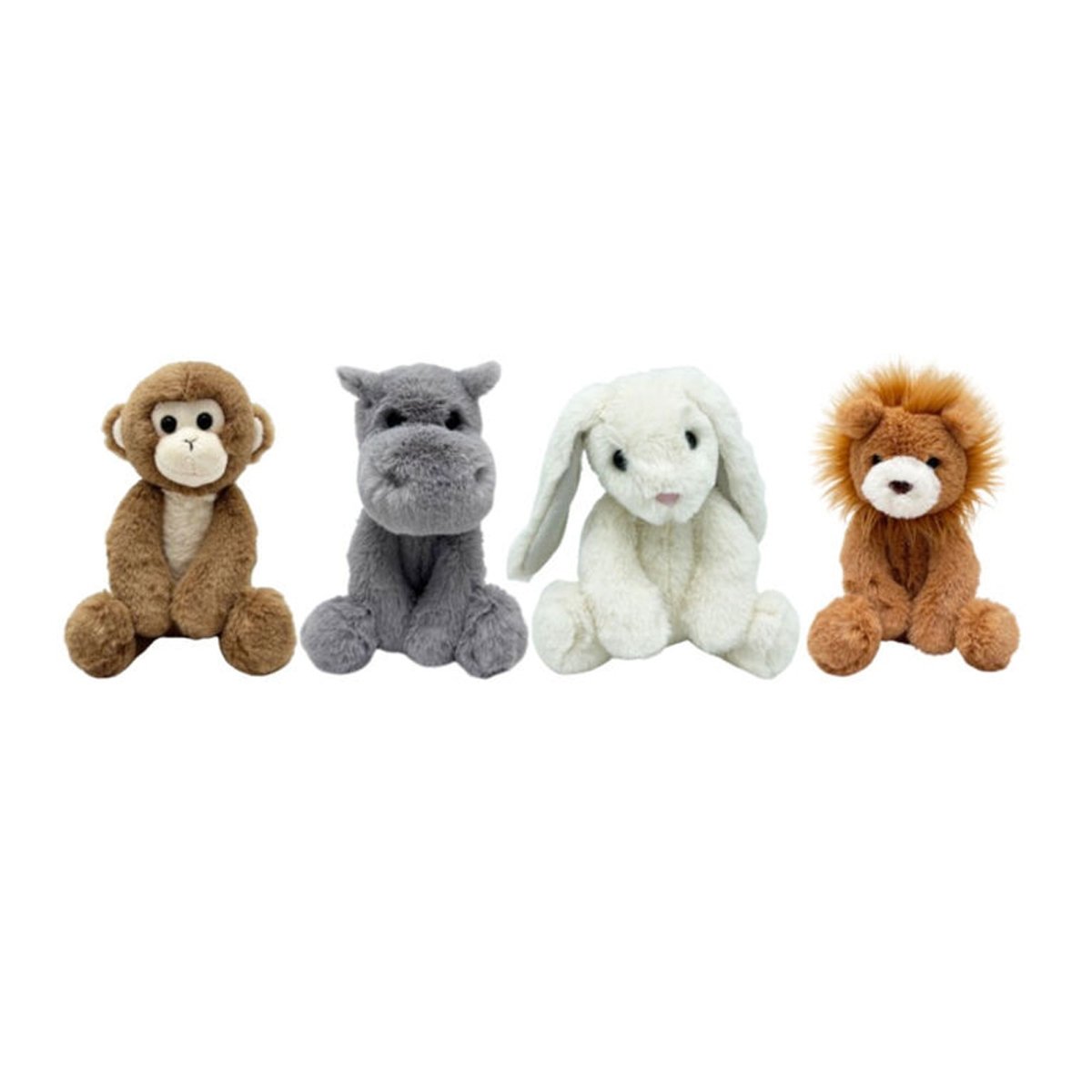 IMPORT DRAGON Baby Shower World's Softest Animal Plush, 10 Inches, Assortment, 1 Count 603154040085