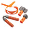 IMPORT DRAGON Costume Accessories Michelangelo's Nunchaku Toy Set, Teenage Mutant Ninja Turtles, 1 Count 043377842538