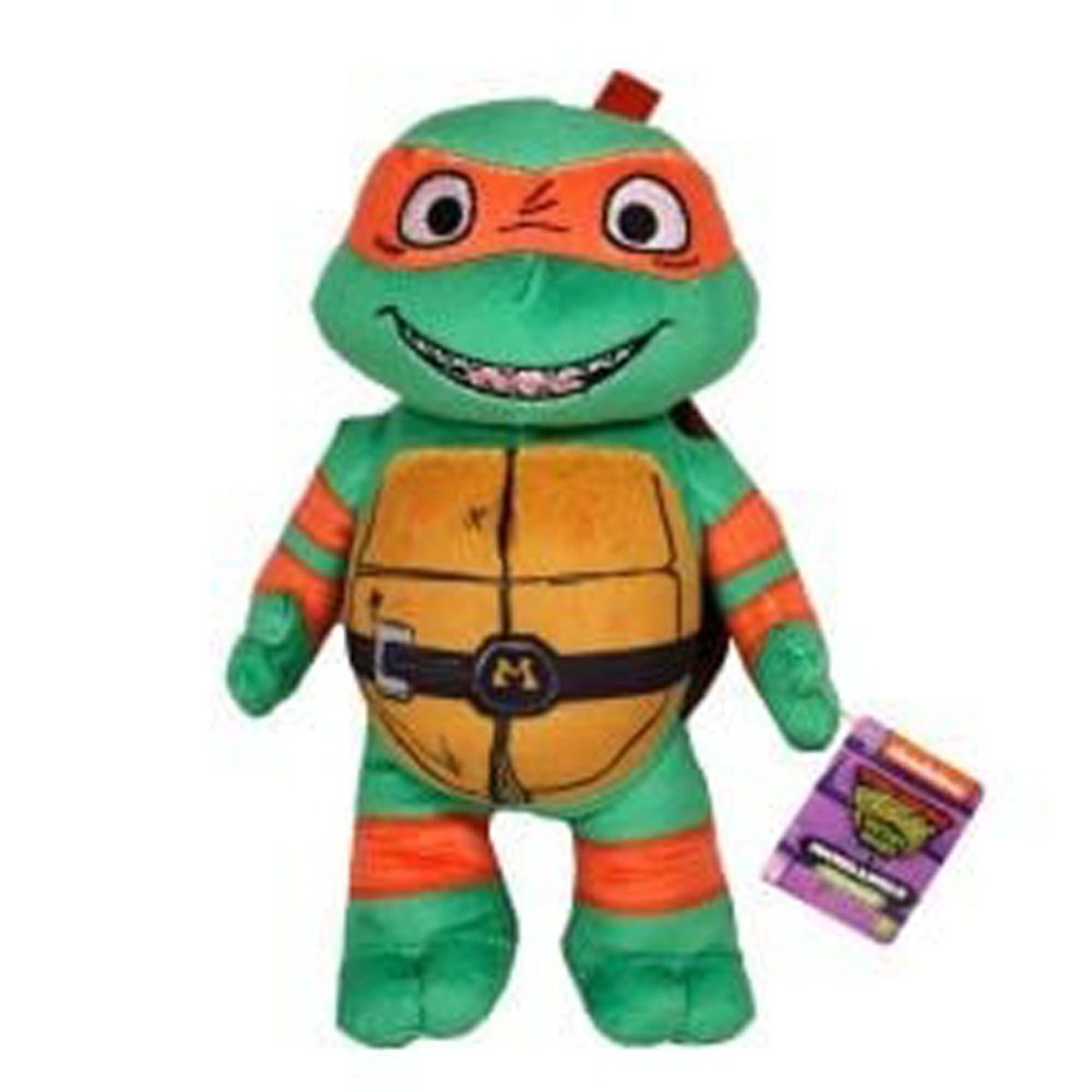 IMPORT DRAGON Plushes Michelangelo Plush, Teenage Mutant Ninja Turtles, 9 Inches, 1 Count 672781921616