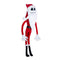 IMPORT DRAGON Plushes Santa Jack Skellington Plush, Nightmare Before Christmas, 1 Count 672781005002