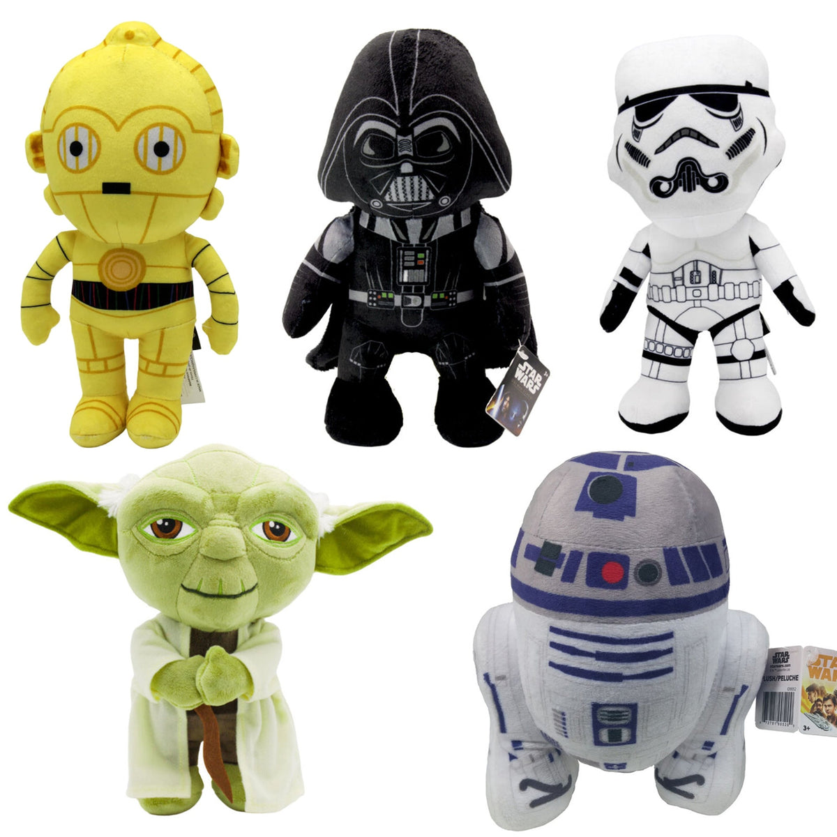 IMPORT DRAGON Plushes Star Wars Plush, Assortment, 1 Count 672781501948