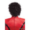 IMPORTATIONS JOLARSPECK INC Costume Accessories Black Curly Mullet Wig for Adults 888368367078
