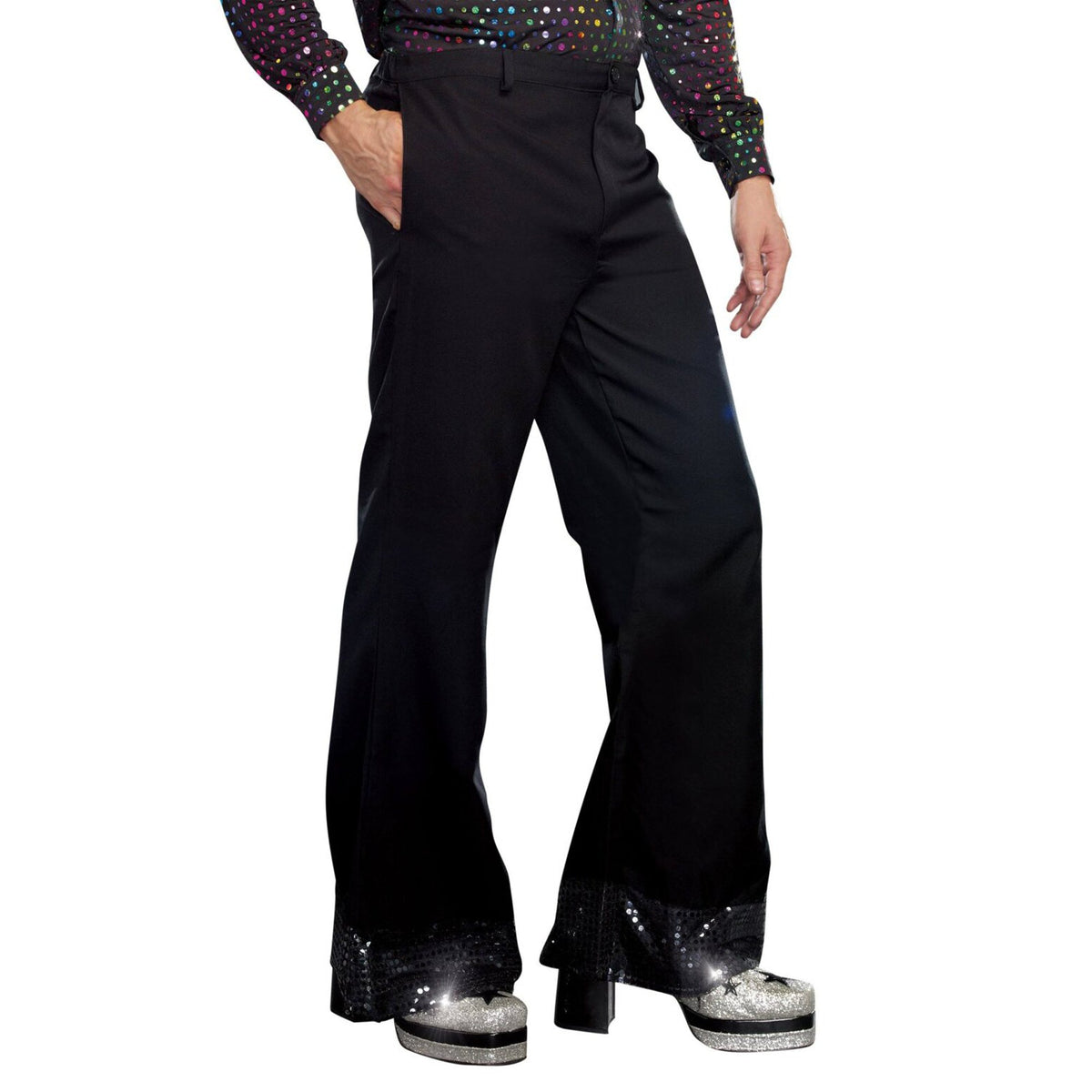 IMPORTATIONS JOLARSPECK INC Costume Accessories Black Disco Pants for Adults