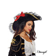 California Costumes – Spanisches Piraten-Kostüm Für Damen (Größe L) – Inkl. Gürtel, Mütze & Mehr