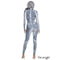 IMPORTATIONS JOLARSPECK INC Costumes Beautiful Bones Costume for Adults, Silver Jumpsuit
