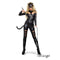 IMPORTATIONS JOLARSPECK INC Costumes Cat Fighter Costume for Adults, Black Jumpsuit