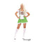 IMPORTATIONS JOLARSPECK INC Costumes Feisty Fräulein Costume for Adults, White and Green Dress