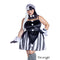 IMPORTATIONS JOLARSPECK INC Costumes Scary Doll Plus Size Costume for Adults, Black Dress