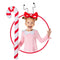 IN SPIRIT DESIGNS Christmas Cindy-Lou Who Accessory Kit for Kids, The Grinch, Dr. Seuss 840263405330