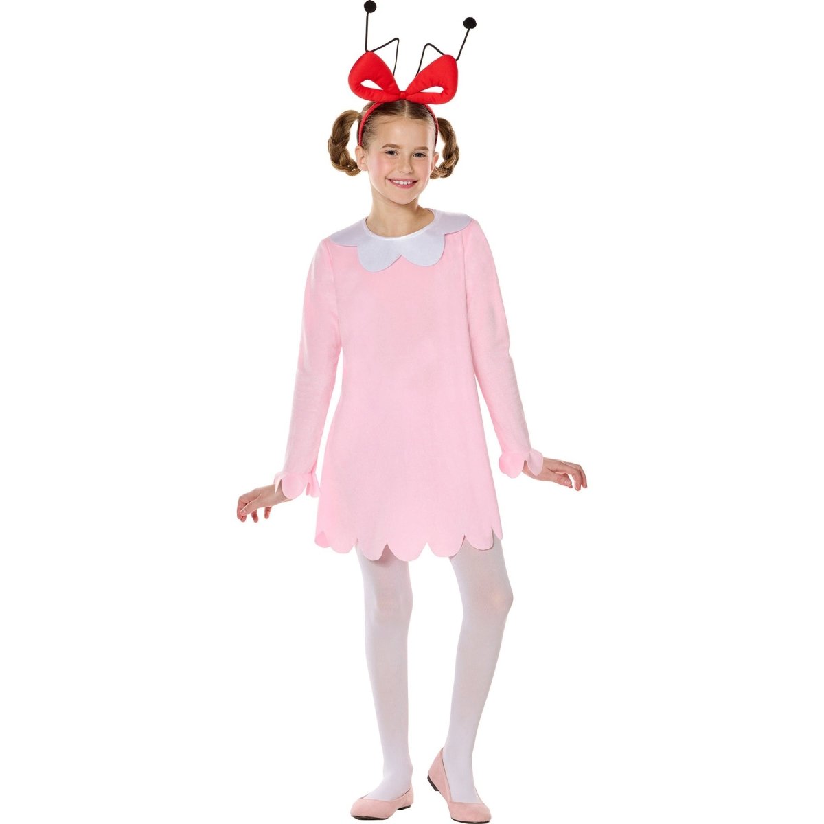 IN SPIRIT DESIGNS Christmas Cindy-Lou Who Costume for Kids, The Grinch, Dr. Seuss