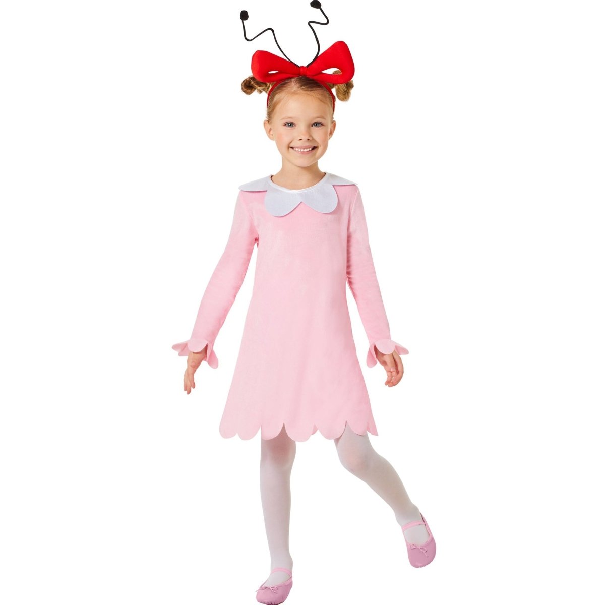 IN SPIRIT DESIGNS Christmas Cindy-Lou Who Costume for Toddlers, The Grinch, Dr. Seuss