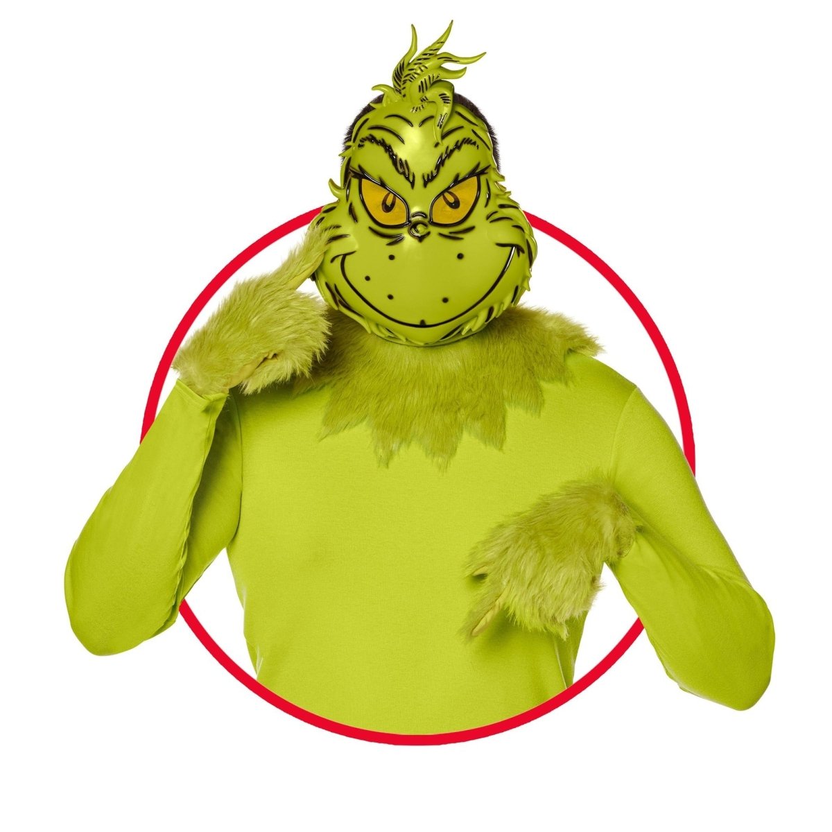 IN SPIRIT DESIGNS Christmas The Grinch Accessory Kit for Adults, Dr. Seuss 840263405323