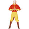 IN SPIRIT DESIGNS Costumes Avatar Aang Costume for Adults, Red and Yellow Jumpsuit