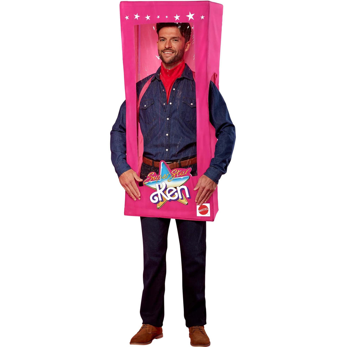 IN SPIRIT DESIGNS Costumes Barbie Ken in a Box Costume for Adults