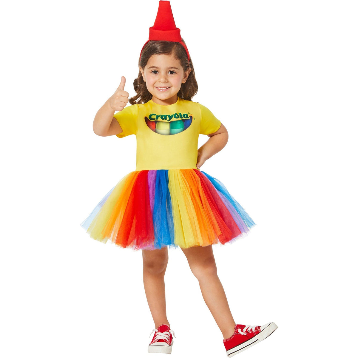 IN SPIRIT DESIGNS Costumes Crayola Box Costume for Toddlers, Multicolor Dress