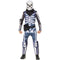 IN SPIRIT DESIGNS Costumes Fortnite Skull Trooper Costume for Kids, Jumpsuit, Bandana, Mask with Hood