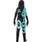 IN SPIRIT DESIGNS Costumes Grimey Costume for Kids, Fortnite, Black and Blue Jumpsuit With Hood