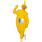 IN SPIRIT DESIGNS Costumes Laa-Laa Costume for Adults, Teletubbies, Yellow Jumpsuit With Hood