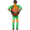 IN SPIRIT DESIGNS Costumes Mickey Costume for Kids, Teenage Mutant Ninja Turtles: Mutant Mayhem, Orange and Green Jumpsuit