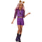 IN SPIRIT DESIGNS Costumes Monster High Clawdeen Costume for Kids, Purple Romper