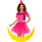 IN SPIRIT DESIGNS Costumes Pink Crayola Costume for Adults, Dress and Headpiece