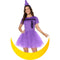 IN SPIRIT DESIGNS Costumes Purple Crayola Costume for Adults, Dress and Headpiece