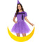 IN SPIRIT DESIGNS Costumes Purple Crayola Costume for Adults, Dress and Headpiece