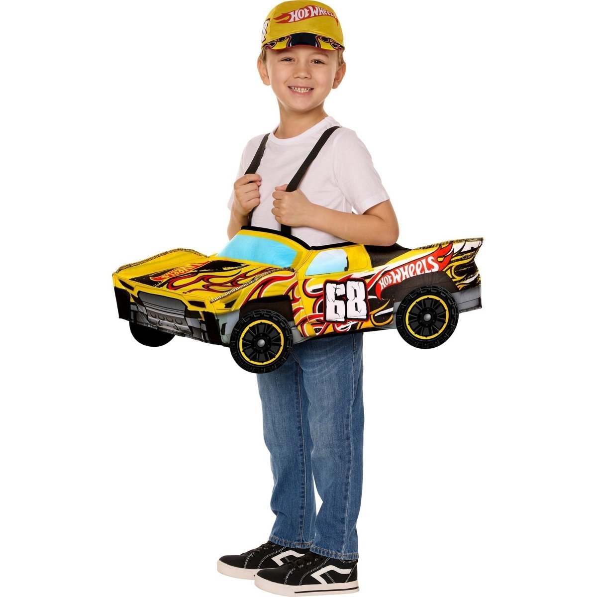 IN SPIRIT DESIGNS Costumes Ride Along Baja Truck Costume for Kids, Hot Wheels, Foam Truck and Hat 840263415827