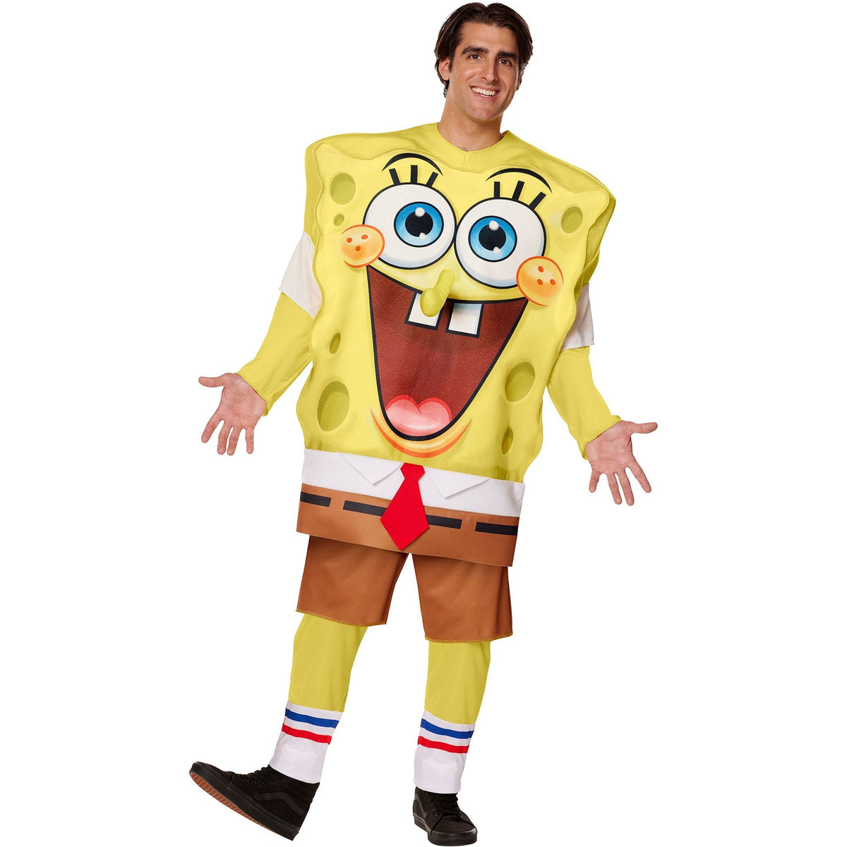 IN SPIRIT DESIGNS Costumes SpongeBob Costume for Adults, SpongeBob SquarePants, Tunic and Pants