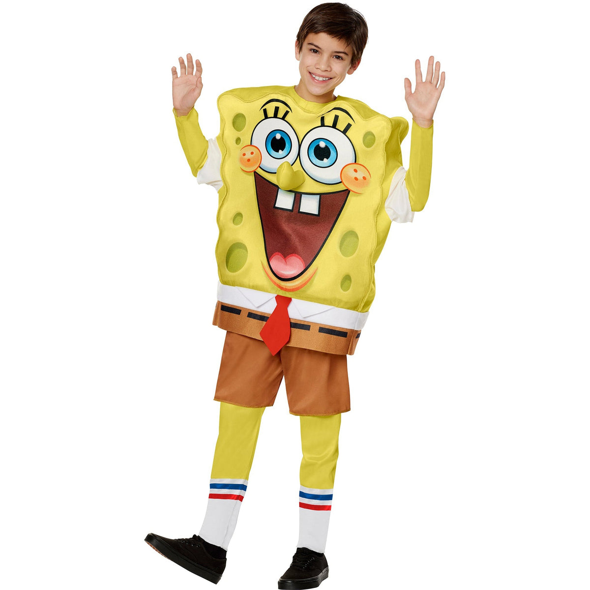 IN SPIRIT DESIGNS Costumes SpongeBob Costume for Kids, SpongeBob SquarePants, Tunic and Pants