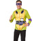 IN SPIRIT DESIGNS Costumes Teenage Mutant Ninja Turtles Donnie Wear Kit for Adults, Shirt and Mask 840263411904